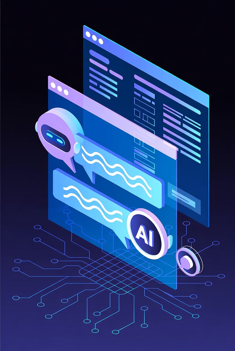 KI-Chatbot für automatisierte Website-Kommunikation